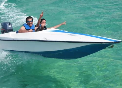 Lancha rápida y snorkeling desde Punta Cana